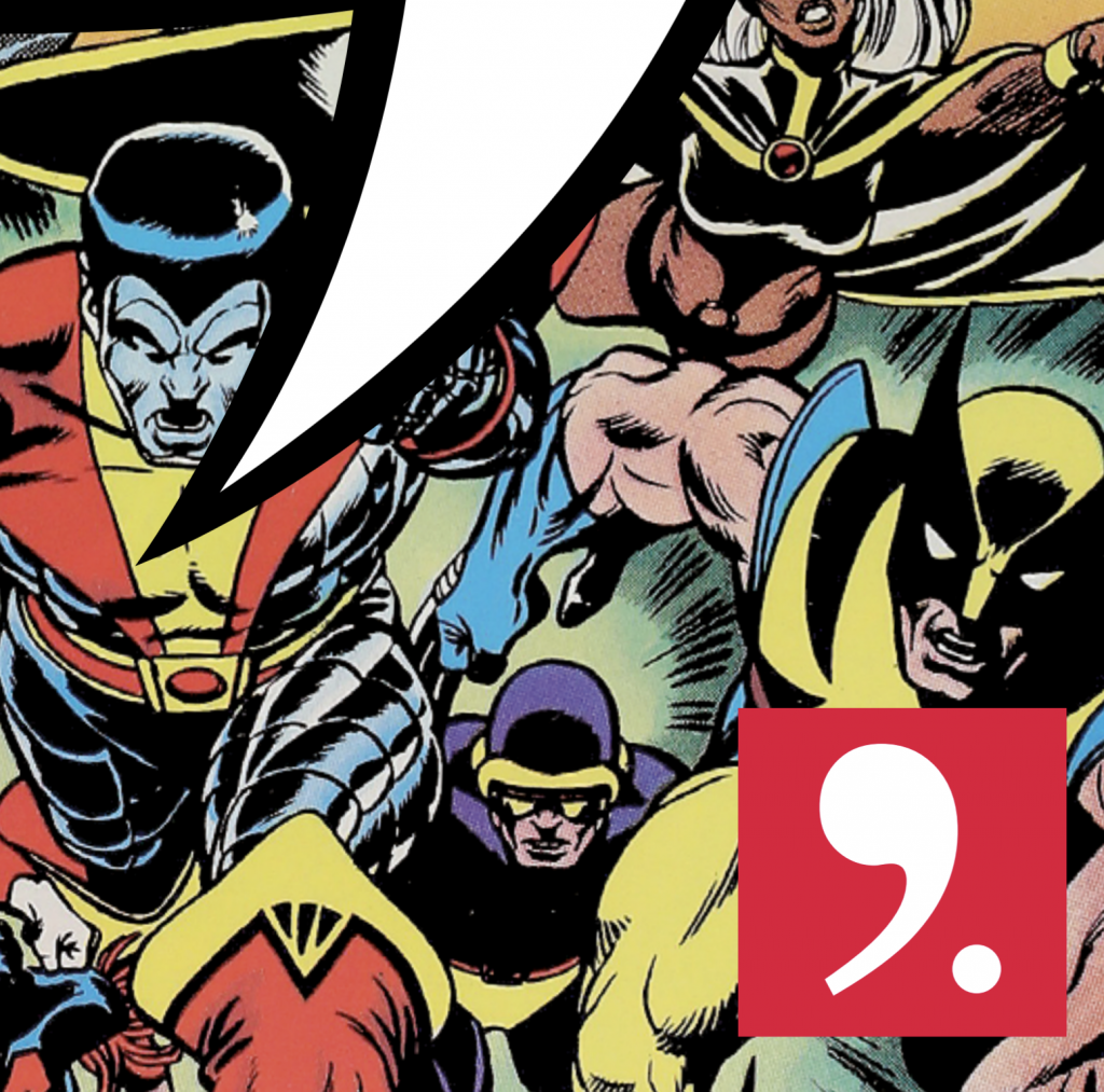 Der Titelausschnitt des CCH-Programmheftes für 2019-20 zeigt das Cover von Giant Size X-Men #1 „New Genesis“